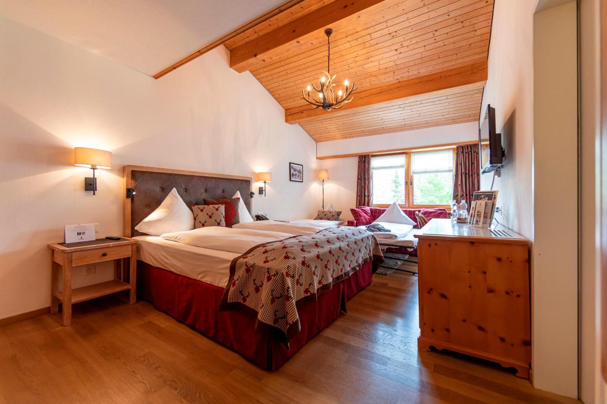 Hotel Steinbock Pontresina Pokoj fotografie