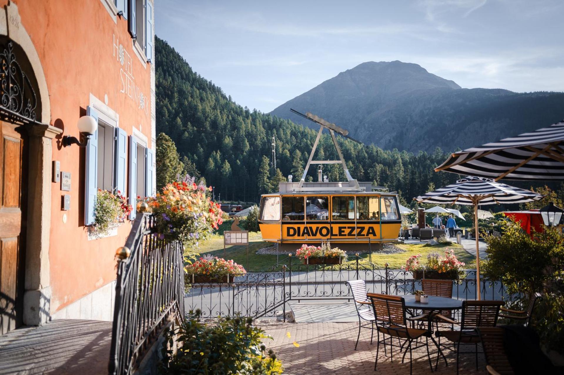 Hotel Steinbock Pontresina Exteriér fotografie
